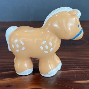 Vintage Shelcore Toys Chunky Farm 1990s Replacement Chunky Horse Hard Plastic